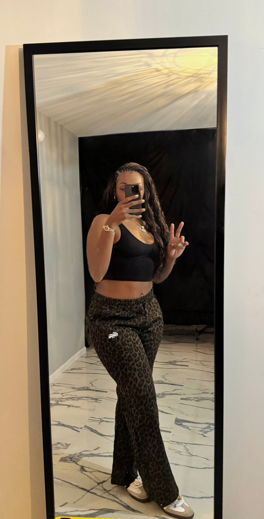 Leopard Joggers